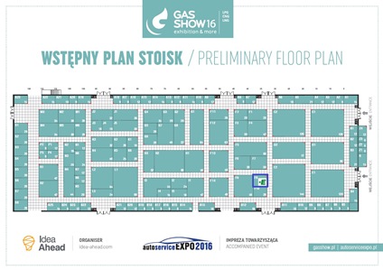 Plan stoisk GasShow 2016
